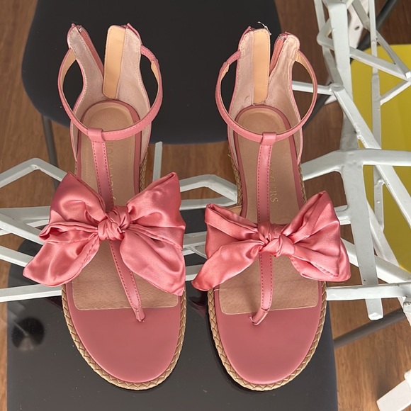 Jack Rogers Heidi T-Strap Sandal Pink - Picture 2 of 5
